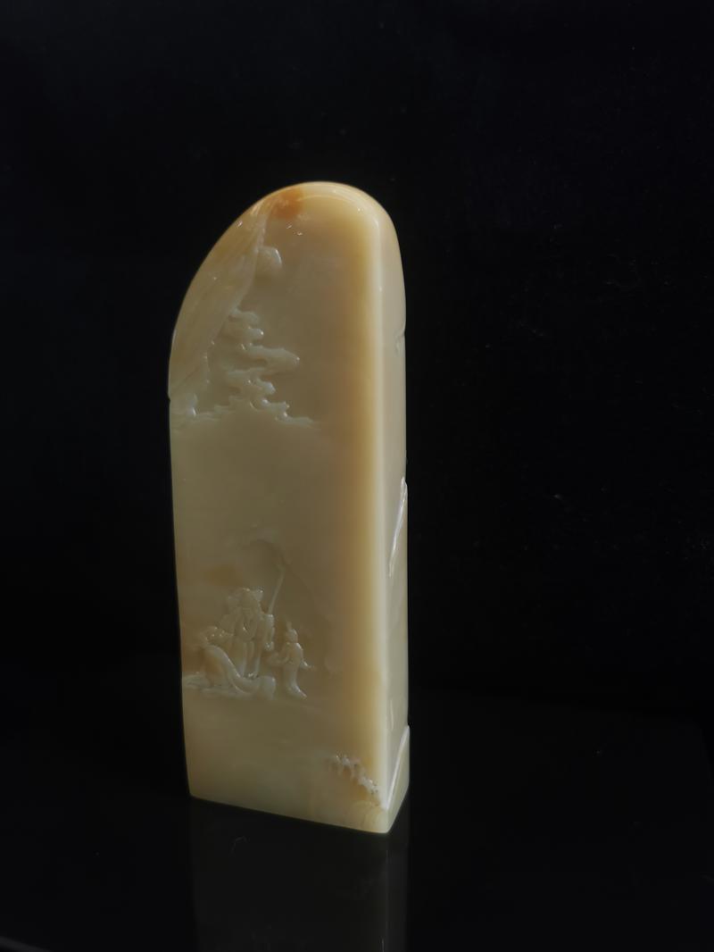 Product Introduction of A Shoushan stone stamp  relief craft stamp 1