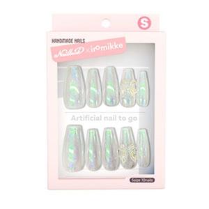 【iromikke公式】ネイルチップ　ネイルブックコラボデザイン　ワンホンネイル　大人シンプル　フェミニン