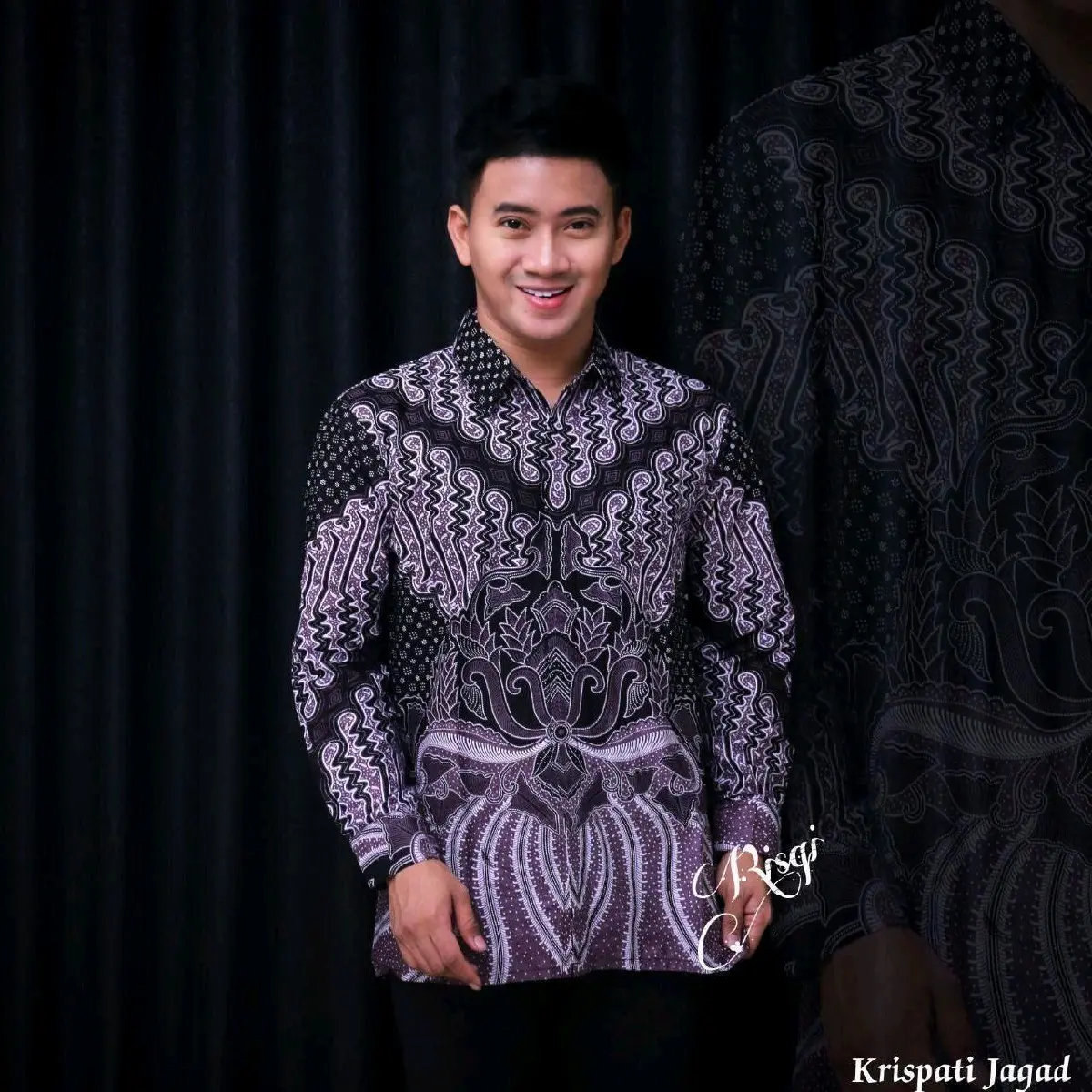 KEMEJA BATIK PRIA LENGAN PANJANG SLIMFIT PREMIUM Baju