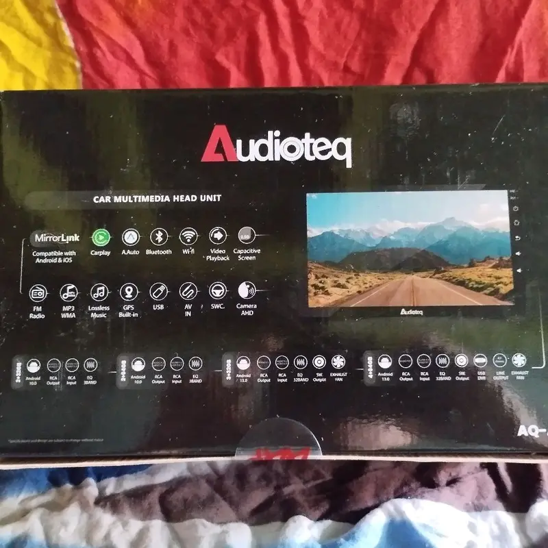 [Exclusive Jevan Audio] Audioteq Head Unit Android RAM 3/32 QLED 1