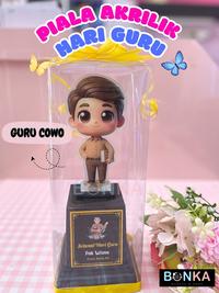 Gambar Piala Akrilik Custom Karakter Guru Wanita Non Hijab Hadiah Spesial Hari Guru Buat Bu Guru Tercinta Bisa Request Foto Guru Ucapan Proses 1 Hari Jadi - Guru Cowo dari Bonekahandmadesukasuka Kab. Sukoharjo 5 Tokopedia