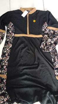 Product Review of VANVEN - Kaila Dress Gamis 2025 Model Baru Elegan Simple Baju Gamis Lebaran 2025 Idul Fitri Remaja Aesthetic Airflow Crinkle from i**a 0