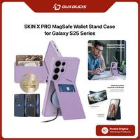 Gambar Case Compatible for Samsung Galaxy S25 Ultra Plus DUX DUCIS RAFI II MagSafe Back Cover Potrait or Landscape Stand Magnetic Compatible With Dual Card Holder Wallet Slot Kartu Magnet Protective Cover Casing - Black, S25 dari Supcase Official ID Kota Administrasi Jakarta Barat 1 Tokopedia