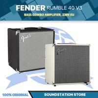 Gambar Fender Rumble 40 V3 Bass Amplifier | Ampli Bass 40 Watt Original - BLACK dari SoundStation Store Kota Tangerang Selatan 5 Tokopedia