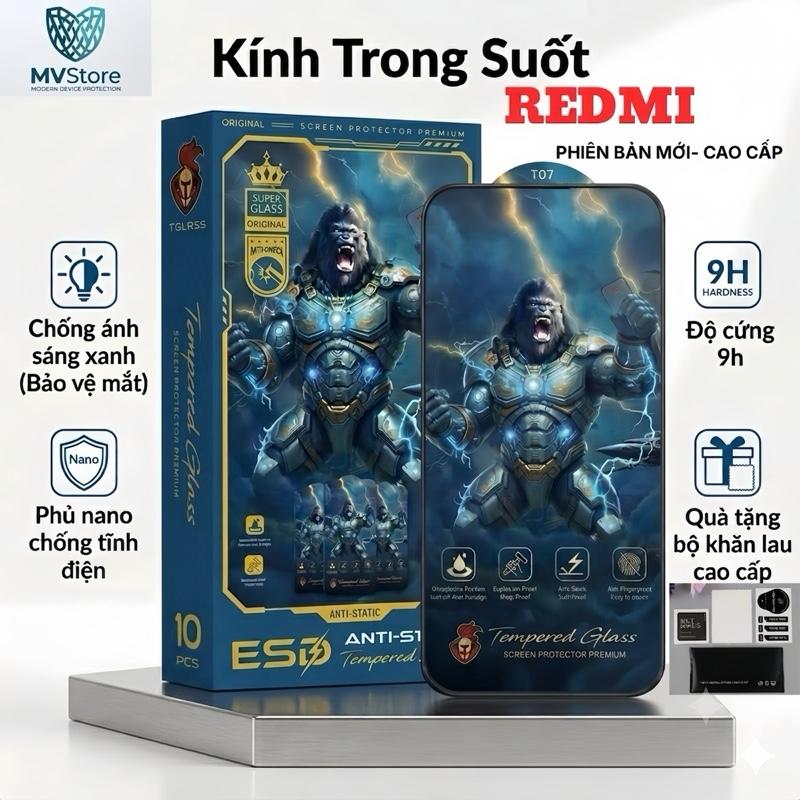 Kính cường lực cho redmi note 11 12 13 14 11t pro 11s 12s 12r 13r 12t turbo se…