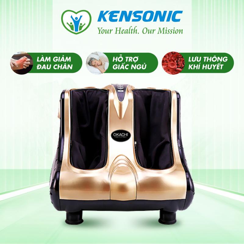 Máy Massage chân 3D Kensonic KS-180, Tuần Hoàn Máu Ở Chân, Lưu Thông, Thư Giãn Nhẹ Nhàng