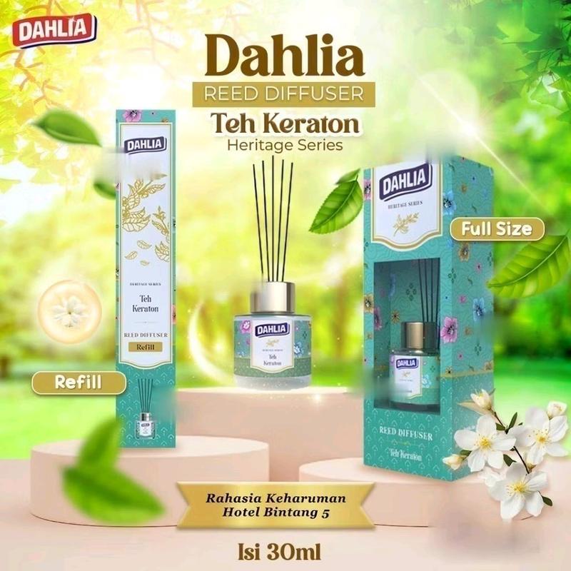 Dahlia Reed Diffuser Teh Keraton Pengharum Ruangan Premium Wangi - Shop ...
