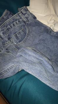 Product Review of New Biru muda kulot longgar high waist celana jeans panjang wanita（GOOD LUCK）（realpict） from b**h 0