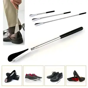 COLMER Extendable Telescopic Shoe Lifter Stainless Steel 74cm Alat Bantu Pakai Sendok Sepatu Panjang Anti Karat untuk Lansia  Shoe Horn