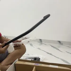 Shower Tiang Set Shower Kamar Mandi Shower Hitam Set Komplit Kran Air Shower Mandi LED Thermostatic Shower Column Panas Dingin 4 in 1 Anti Karat Ada Jet Shower Minimalis