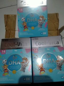 Product Review of [TT] Coolvita 3 Box Coolvita DHA Gummy Buah Mix Apel, Mangga, dan Jeruk (1 Box @14 Gummy) | Vitamin/Suplemen Anak (Mulai 3 Tahun) dan Dewasa | Dukung Tumbuh Kembang Otak Secara Optimal from 𝑨**𝒂 0