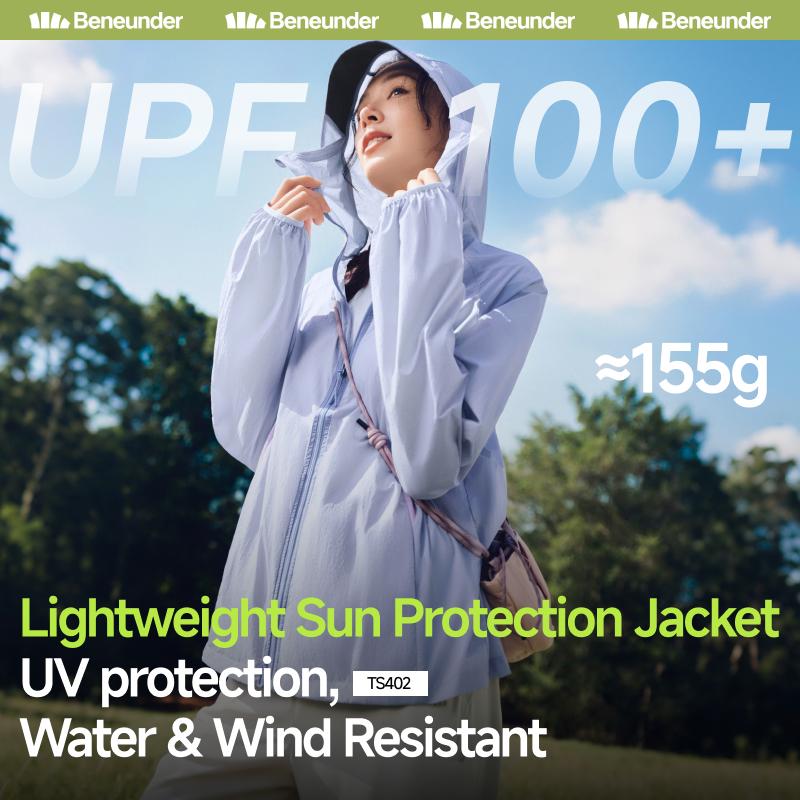 Beneunder TS402 Women's Sun Jacket, UPF100+ Sun Protection, Water ...