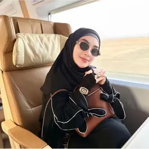 Kacamata Hitam Gaya Korea / Kacamata Wanita Premium Anti Uv 2380 Metal