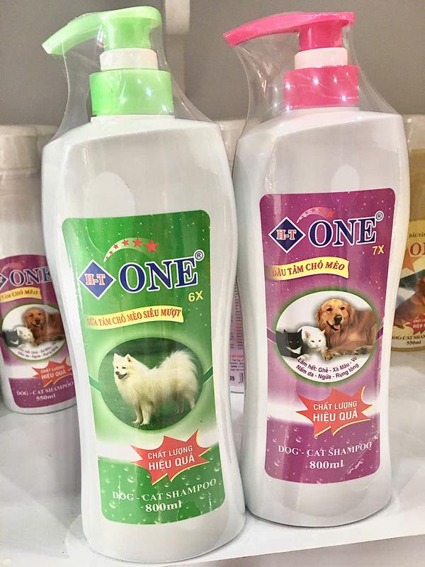 SỮA TẮM CHÓ MÈO THƠM LÔNG - MƯỢT LÔNG TRỊ VE RẬN GIÁ RẺ