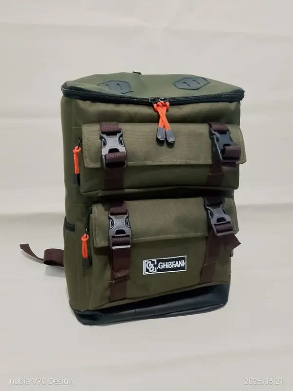 Tas Ransel Backpack Punggung Gendong Pria/Wanita Terbaru Sekolah 1