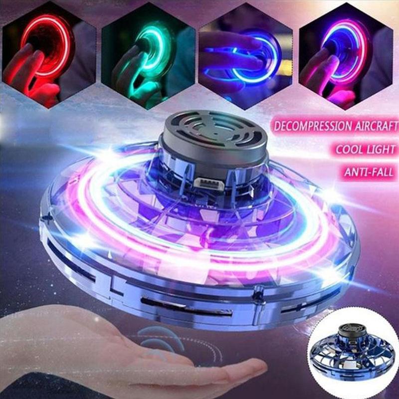 Boomerang-Con Quay Bay Ma Thuật Mini, UFO, Đĩa Bay, Đồ Chơi Con Quay Hồi Chuyển, M9U1