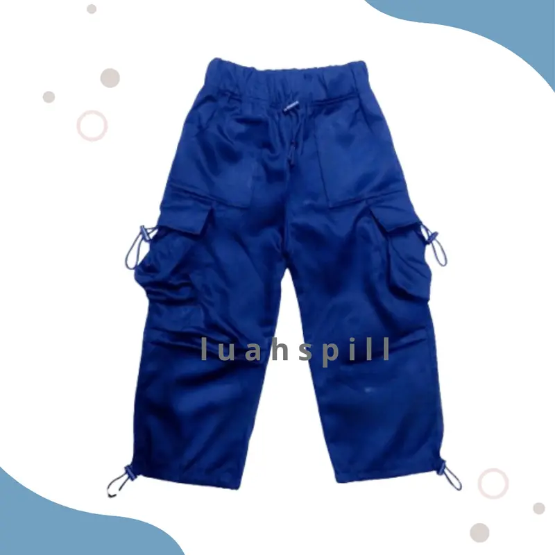 Celana Karina Cargo Anak Perempuan  Laki-Laki 2 in 1 Buat usia 1-13 Tahun Unisex 2