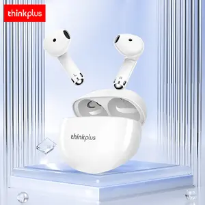 Lenovo thinkplus New Air Pro Earphone Bluetooth Nirkabel Sejati Headphone Suara HiFi Latensi Rendah Pengurangan Kebisingan Earbud untuk iPhone Android