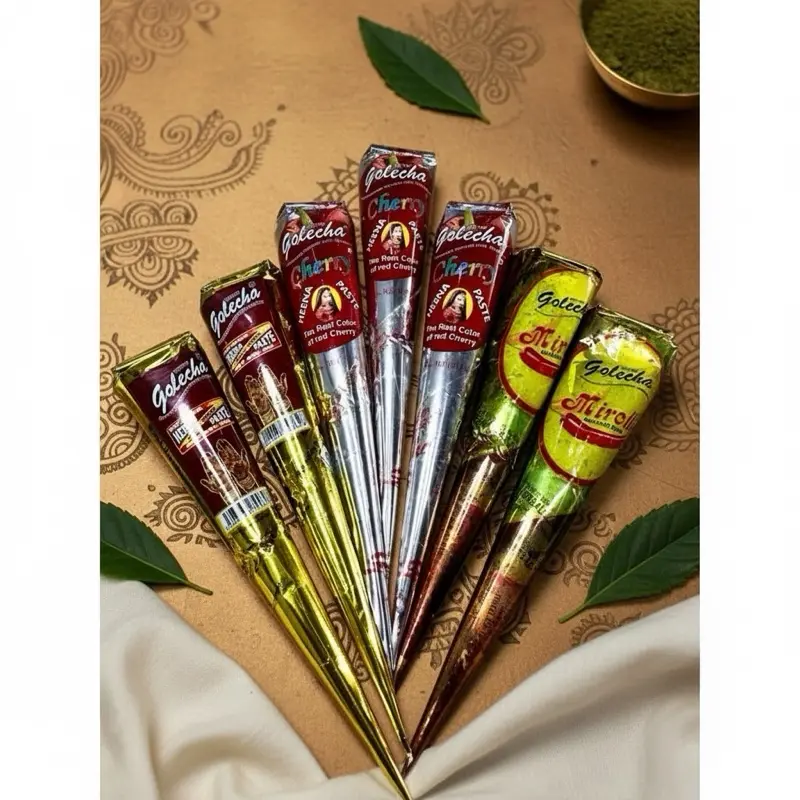 Murah!!! 1pcs Henna Golecha Cone BPOM Aman Halal Dan SAH Untuk Sholat