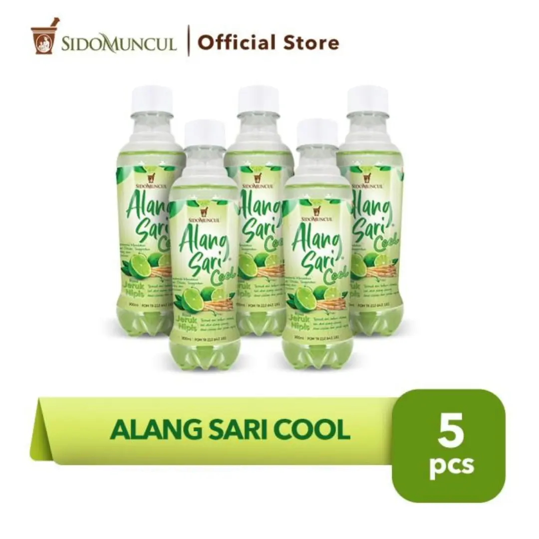 Jus Alang Sari Cool 300ml x 5 - Kombinasi Bahan Alami
