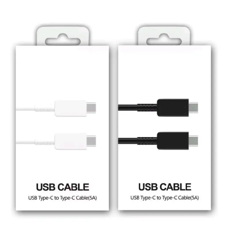 Kabel Data Sam Type C To Type C 5A SUPER FAST CHARGING ORIGINAL 100% M34 A32 A54 A33 A14 S20 A81 A80 A70 A71 S21 Panjang 1 Meter Cable Tebal Charger 1