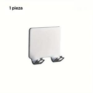 Porta afeitadora montado en la pared, Gancho para almacenar afeitadoras sin perforaciones, Accesorios de baño, Organizador para el hogar para baño, Herramientas
