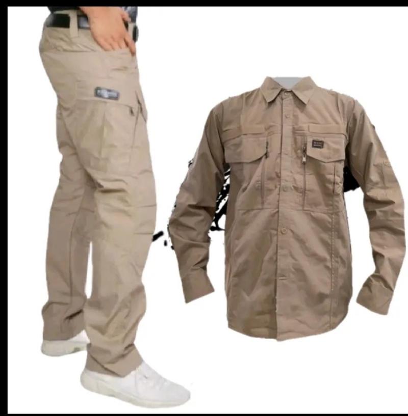 Product Introduction of Setelan Kemeja dan Celana Tactical W-TAC Panjang untuk Pria Casual 3