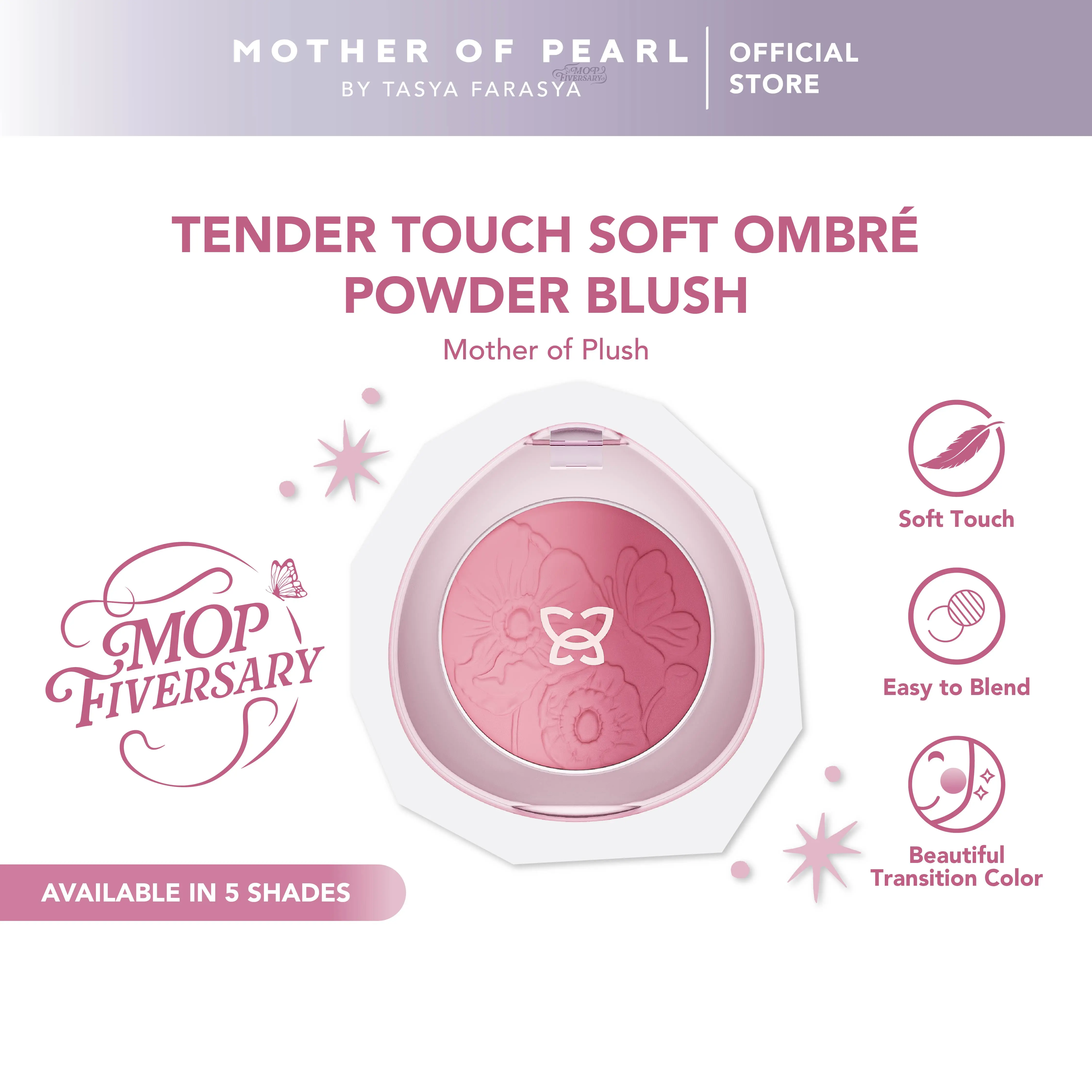 MOP - Tender Touch Soft Ombré Powder Blush