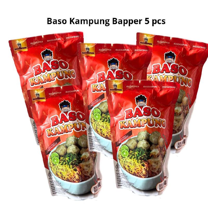 Bapper BAPPER Baso Kampung Paket 5 Pcs - Shop | Tokopedia