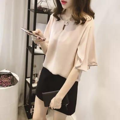 BLOUSE MAYMI - ATASAN WANITA OVERSIZE - SIZE 5L 3XL 2XL XL L M S - ATASAN WANITA JUMBO - BLOUSE WANITA JUMBO 6