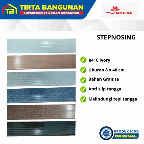 SINGRES 8X40CM STEPNOSING / GRANITE ANTI SLIP TANGGA 0