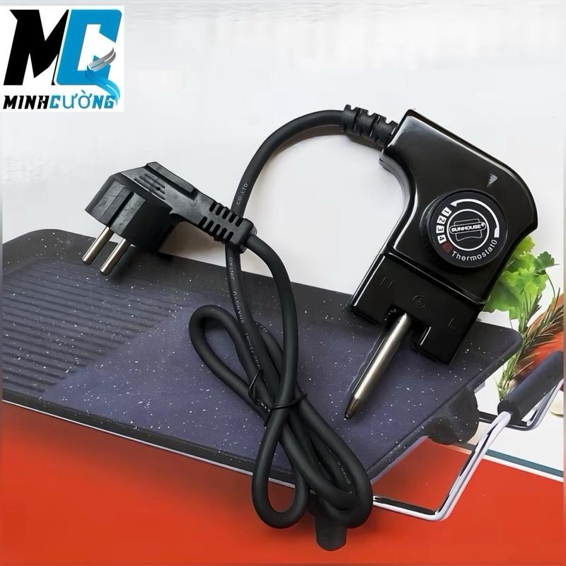 Dây nguồn nồi lẩu bếp nướng điện ( Loại 1 )có điều chỉnh nhiệt độ cắm rời - Dây nguồn nồi lẩu , chảo nướng ,chảo điện , lẩu điện các loại… NPP MC