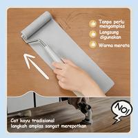 Gambar [Terlaris]HEGR Cat Kayu COD Beragam Warna Putih/Merah Kayu/Abu-abu Muda/Biru Danau Cat Ganti Warna Furnitur & Lemari Kayu Lama（Cat berbasis air, bebas bau ramah lingkungan, tanpa formaldehida, ganti warna furnitur kayu dan lantai kayu） - Abu-abu Muda dari HEGR mall Kab. Tangerang 5 Tokopedia