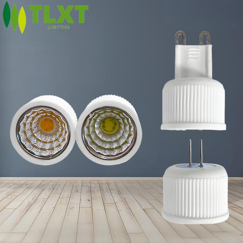 Đèn spotlight dạng cốc bằng gốm sứ với đèn LED Jumpstart, loại G4/G9, COB,…