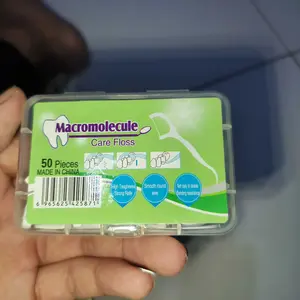 Isi 50 Benang Pembersih Selah Tusuk Gigi Box Kotoran