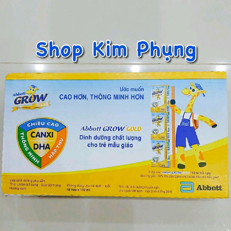  Thùng GROW Gold 110ml 180ml - Hươu cao cổ Abbott 