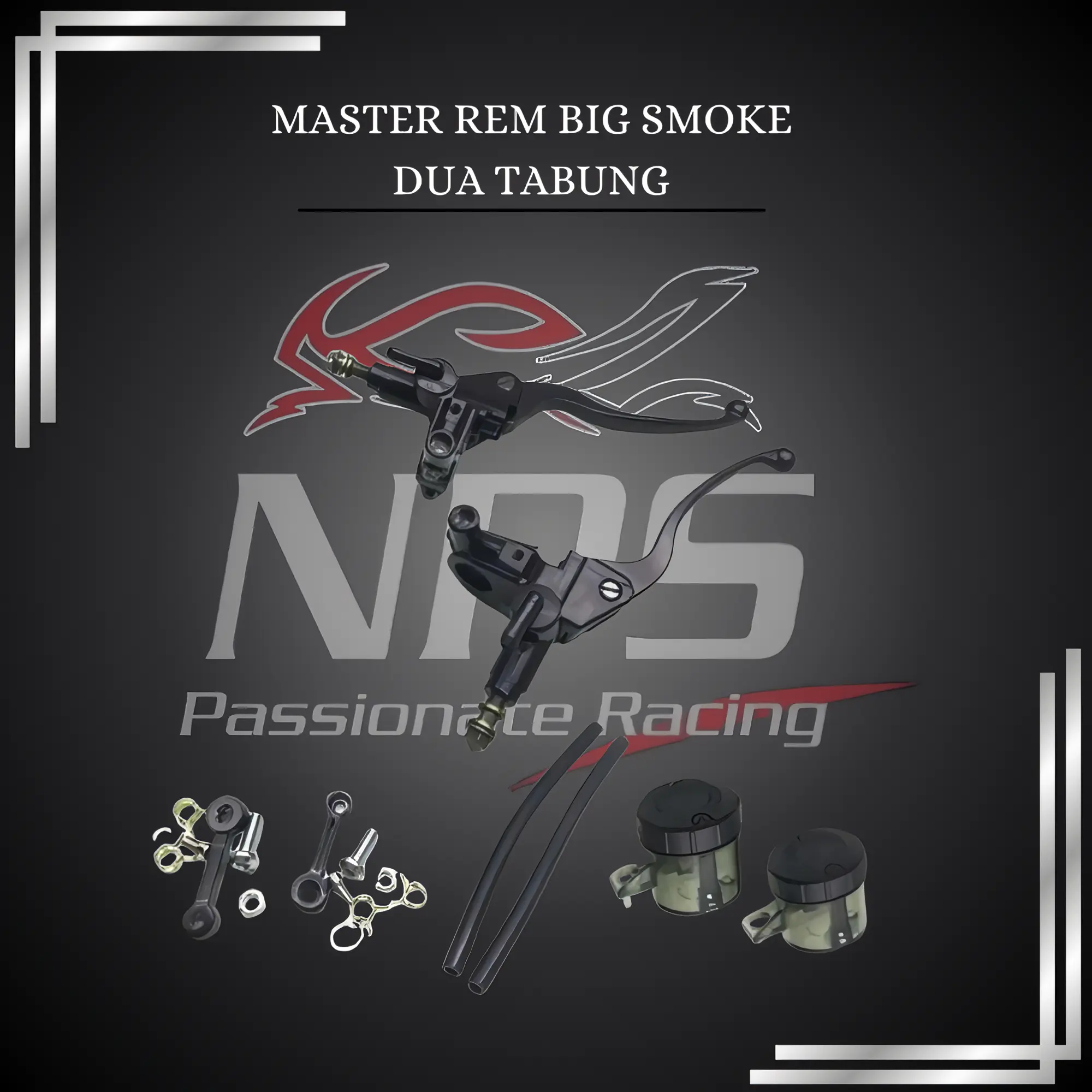 MASTER REM BIGSMOKE 2TABUNG UNTUK NMAX PCX ADV VARIO 160 ABS 81