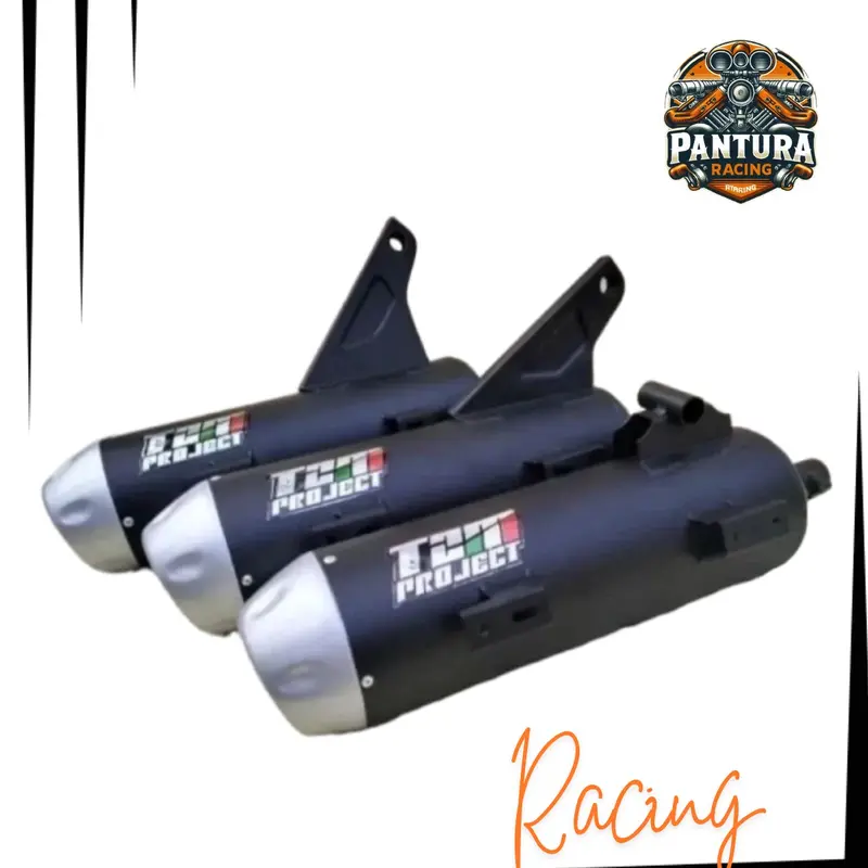 Knalpot TZM project ss pro Beat delux Beat fi Beat esp Beat stret Beat karbu Beat pop Scoopy Vario 110 Vario 125 Genio Pcx Aerox All series metic HONDA Bulat Asli 2