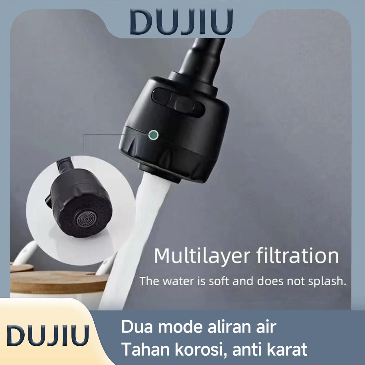 2026 Terbaru! Keran Air Dingin Hitam Putar 360° – Stainless Steel Anti Karat, Aliran Bisa Diatur, Anti Percik, Cocok untuk Balkon & Dapur | Ready Stock | Kirim Cepat