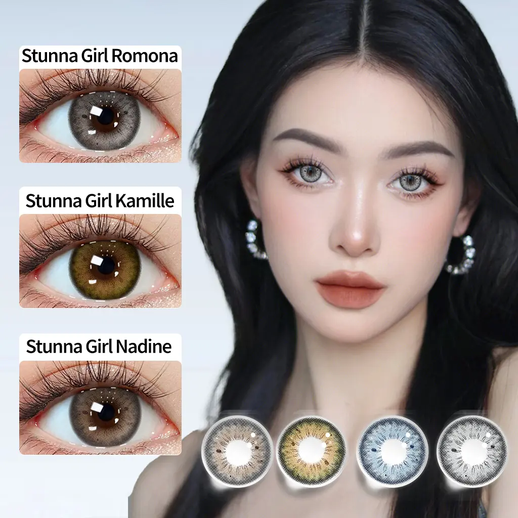 [COD] MYSTICEYES SOFTLENS NORMAL STUNNA GIRL SOFLENS WARNA 14.2MM KADAR AIR 40% LENSA KONTAK