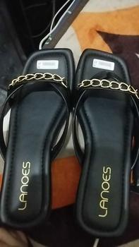 Product Review of Lanoes Sandal Wanita Korean Style Terbaru Empuk Kekinian from m**🦋 2