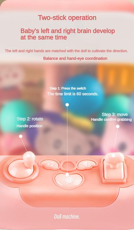 Product Introduction of [SG Stock] Claw Machine Toys Mini Claw Machine For Kids Toys Childs Birthday Gift Toys Boys Girls Boys 29