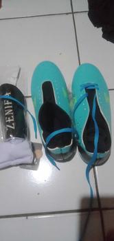 Product Review of Sepatu Futsal Pria Zenifa Skylight New Black Edition Soccer Minisoccer Best Seller Premium from d**k 2