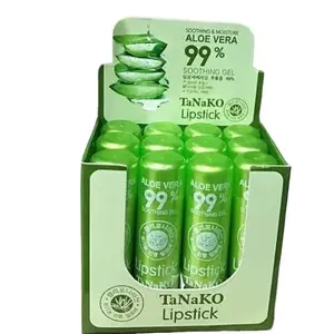 [PER BOX ISI 12PCS] LIPBALM ALOEVERA 99%