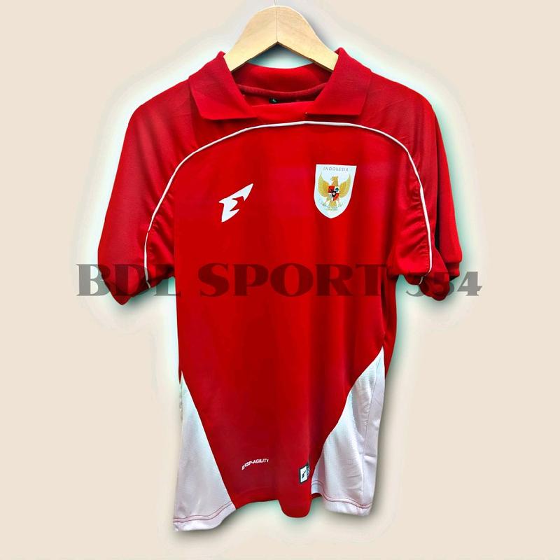 Jersey Timnas Indonesia Terbaru 2025 Kaos Olahraga Timnas Indonesia Pra Piala Dunia Pakaian Set Celana Bahan Dryfit Dewasa Unisex Sport Baju Volly 3