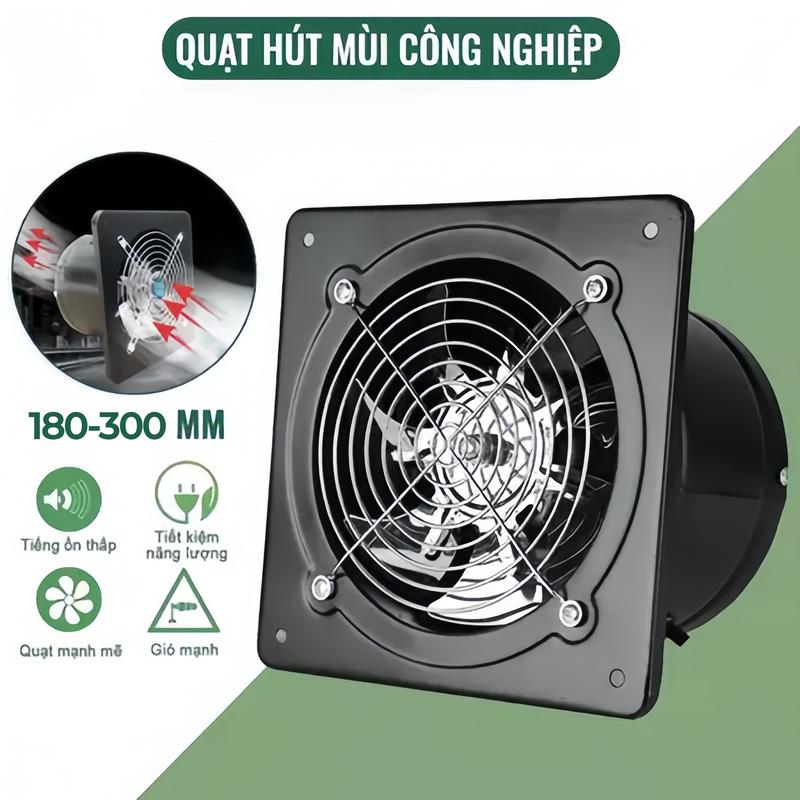quạt hút khói bếp Quạt thông gió hút mùi bếp, nhà vệ sinh, nhà tắm
