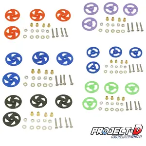 Rep, Tamiya Mini 4wd Roller Plastik Classic 19 mm Bushing Non bearing