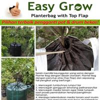 Gambar Planter Bag Easy Grow 15 Liter Top Flap - Putih dari Easy Grow Kab. Gunungkidul 3 Tokopedia