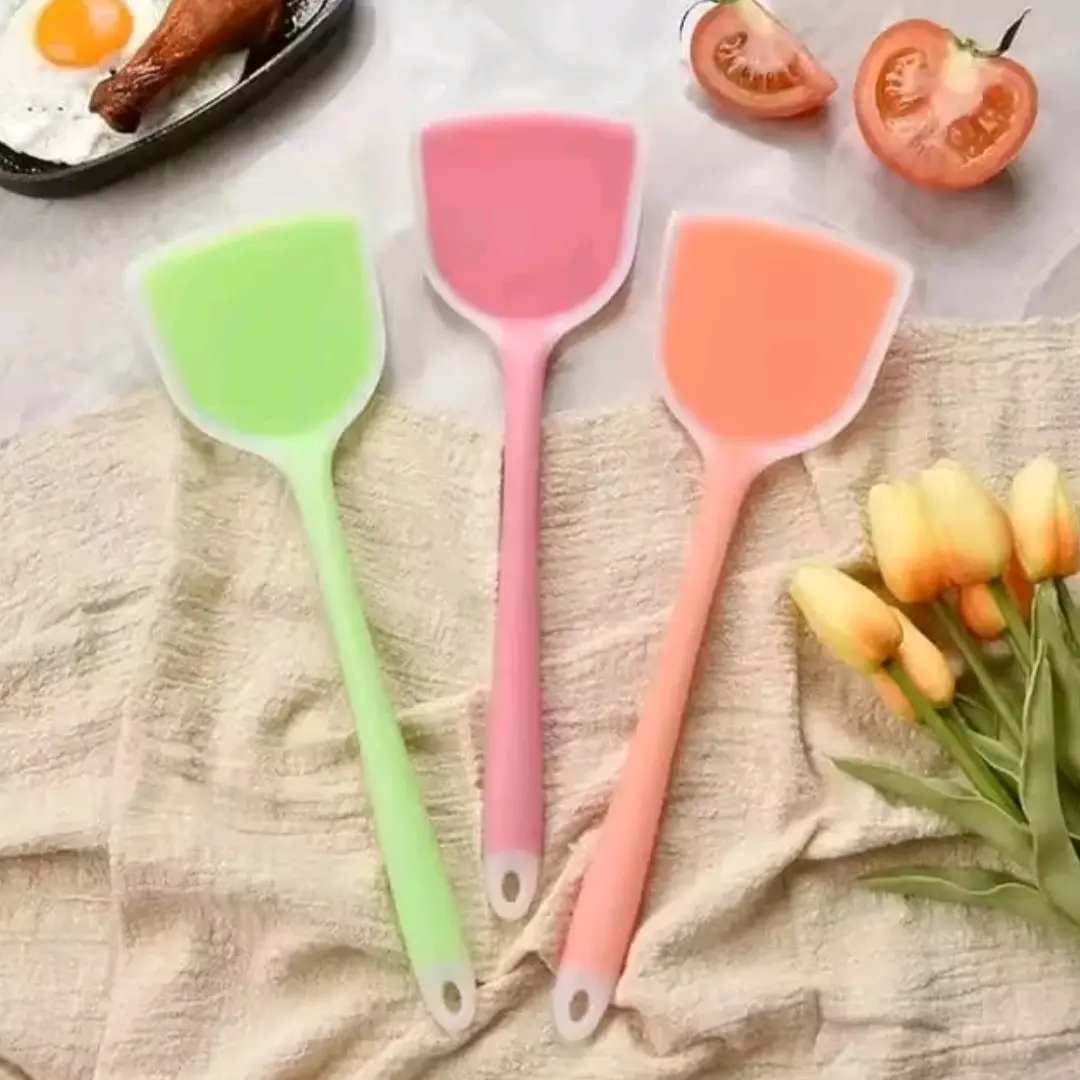 Sodet Silikon / Sutil Silikon Tahan Panas Spatula Silikon