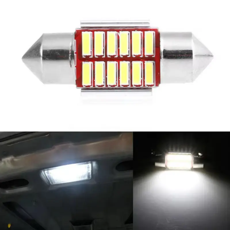 HARGA 1 BIJI——- Lampu Led Plafon Canbus Lampu Kabin Mobil Truk 12 Volt Dan 24 Volt
